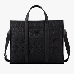 NWT MCM Klassik Tote in Cubic Jacquard Nylon